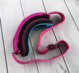 Flow Vision Youth Section™ Motocross Goggle: Purple/Pink