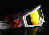 Flow Vision Rythem™ Motocross Goggle: Whiteout Camo