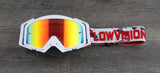 Flow Vision Rythem™ Motocross Goggle: Whiteout Camo