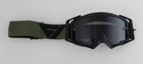 Flow Vision Rythem™ Motocross Goggle: Army Green/Black