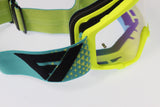 Flow Vision Youth Section™ Motocross Goggle: Flo/Blue/Black