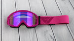 Flow Vision Youth Section™ Motocross Goggle: Purple/Pink
