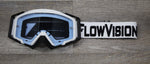 FlowVision® Rythem™ Motocross Lens: Blue Clear