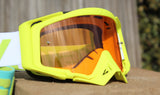 FlowVision® Rythem/Section™ Motocross Lens: Orange Clear