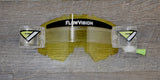 FlowVision® Rythem/Section™ Film-Motocross System: Clear Yellow