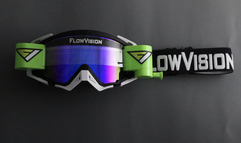 FlowVision® Rythem/Section™ Film-Motocross System: Mirrored Blue