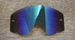 Flow Vision Rythem™ Motocross Goggle: Aqua/Flo