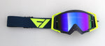 Flow Vision Rythem™ Motocross Goggle: Aqua/Flo