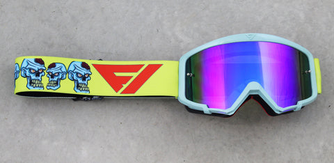 Flow Vision Youth Section™ Motocross Goggle: Zombies