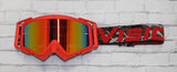 Flow Vision Rythem™ Motocross Goggle: Camo Red