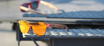Flow Vision Rythem™ Sunglasses: Red/Orange